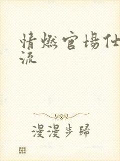 情燃官场仕途风流