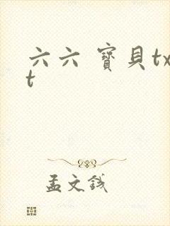 六六 宝贝txt