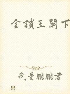 金锁玉关下载