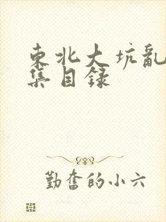 东北大坑乱H全集目录