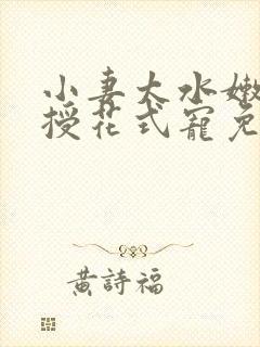 小妻太水嫩陆教授花式宠免费阅读 小说