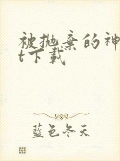 被抛弃的神txt下载