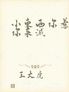 小东西你惹的火你来灭