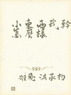 小东西我干的你怎么样