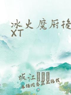 冰火魔厨后记TXT