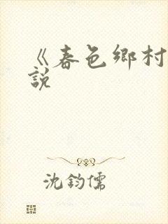 《春色乡村》小说