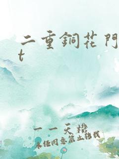 二重铜花门txt