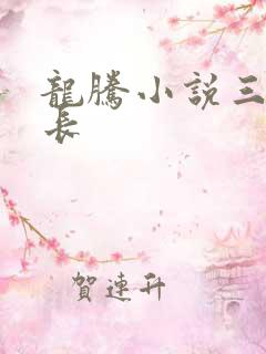 龙腾小说三宝局长