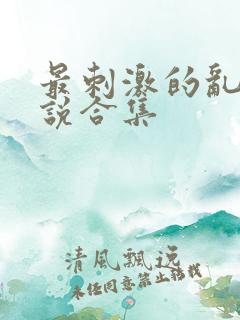 最刺激的乱岳小说合集