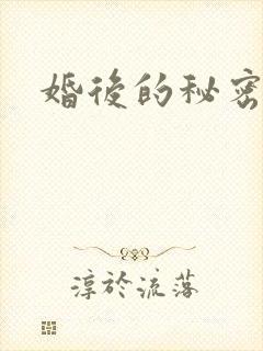 婚后的秘密张妍