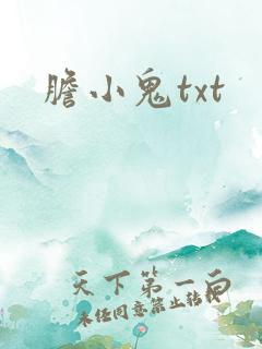 胆小鬼txt