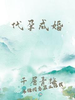 代孕成婚