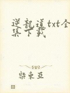 逆龙道txt全集下载
