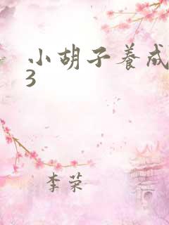 小胡子养成计划3