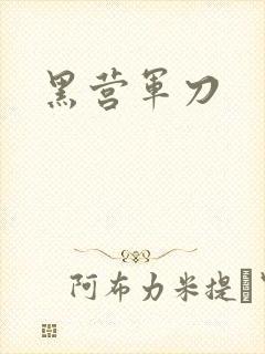 黑营军刀