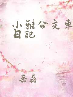 小雅公交车玩具日记