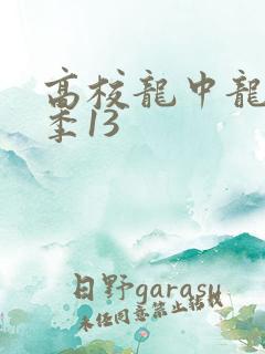 高校龙中龙第二季13