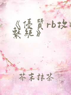 《优质rb攻略系统》