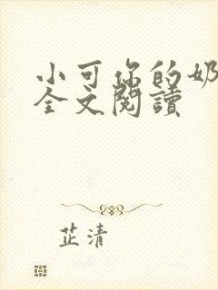 小可你的奶真大全文阅读