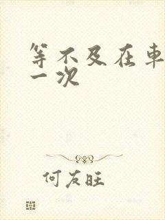 等不及在车里做一次