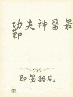 功夫神医最新章节