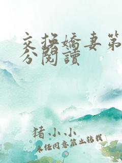 交换娇妻第4部分阅读