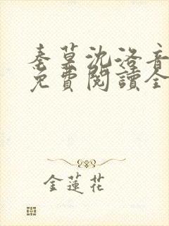 秦莫沈洛音小说免费阅读全文