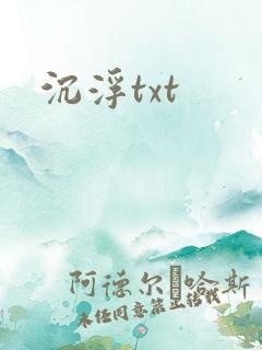 沉浮txt