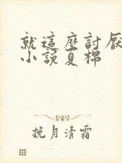 就这么讨厌我吗小说夏棉