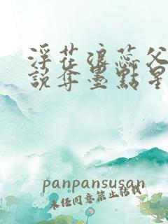 浮花浪蕊父女小说夺墨点星