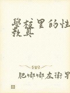 学校里的性教学教具