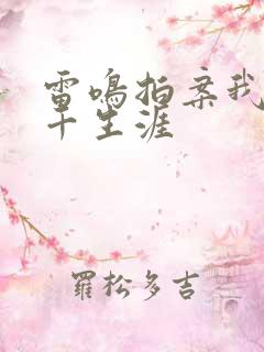 雷鸣拍案我的老千生涯
