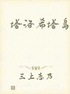 塔洛希塔岛小说