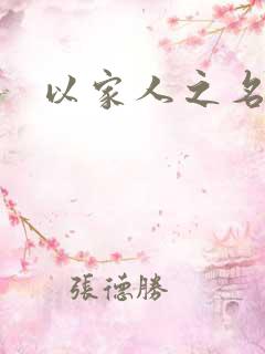 以家人之名原著