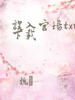 误入官场txt下载