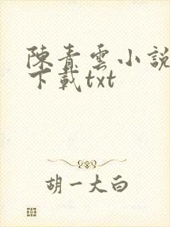 陈青云小说全集下载txt