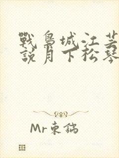 战枭城江芸媚小说月下松琴