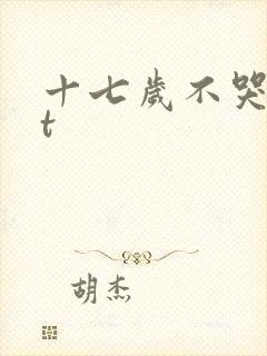 十七岁不哭txt