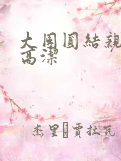 大团圆结亲情会高洁