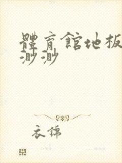 体育馆地板上c渺渺