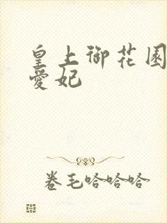 皇上御花园中要爱妃