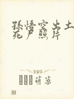 孙悟空出土后的死尸照片