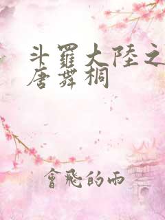 斗罗大陆之肉奴唐舞桐