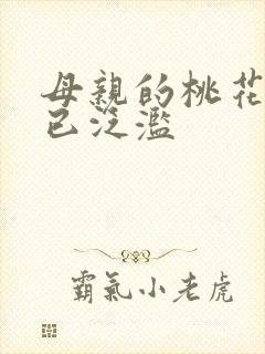 母亲的桃花源早已泛滥