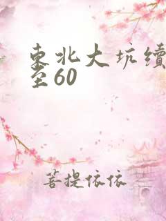 东北大坑续集1至60