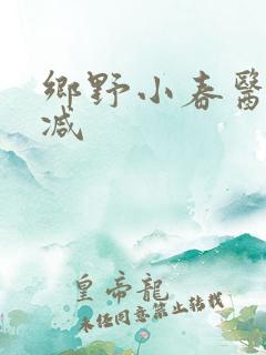乡野小春医无删减