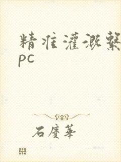 精准灌溉系统npc