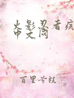 火影忍者疾风传中文网