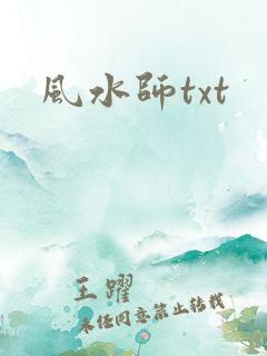 风水师txt