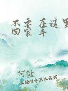 不要 在这里 回家 弄